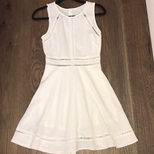 White lush dress